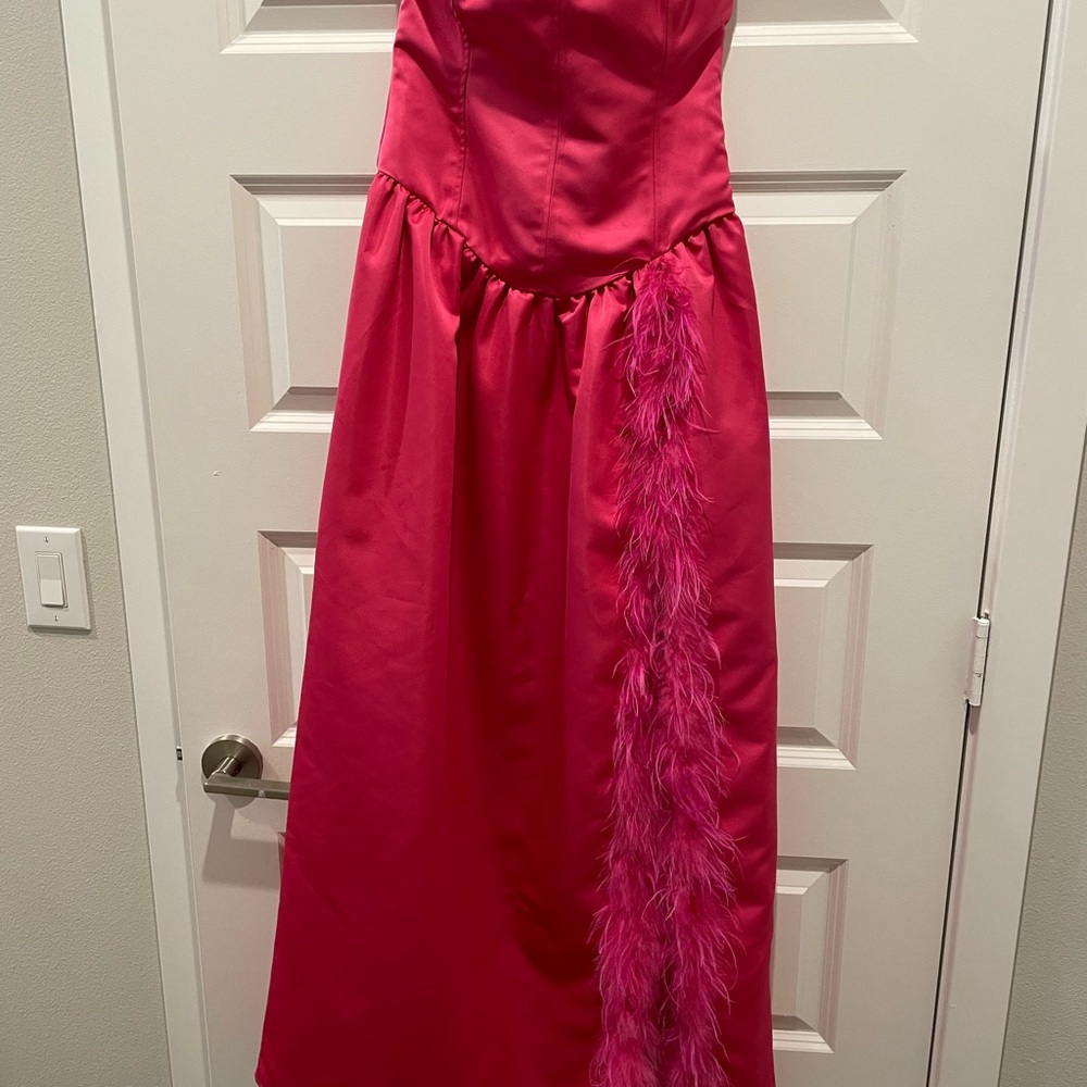 WeWoreWhat Vibrant Pink Dress